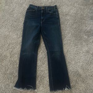 Mother ankle fray size 29